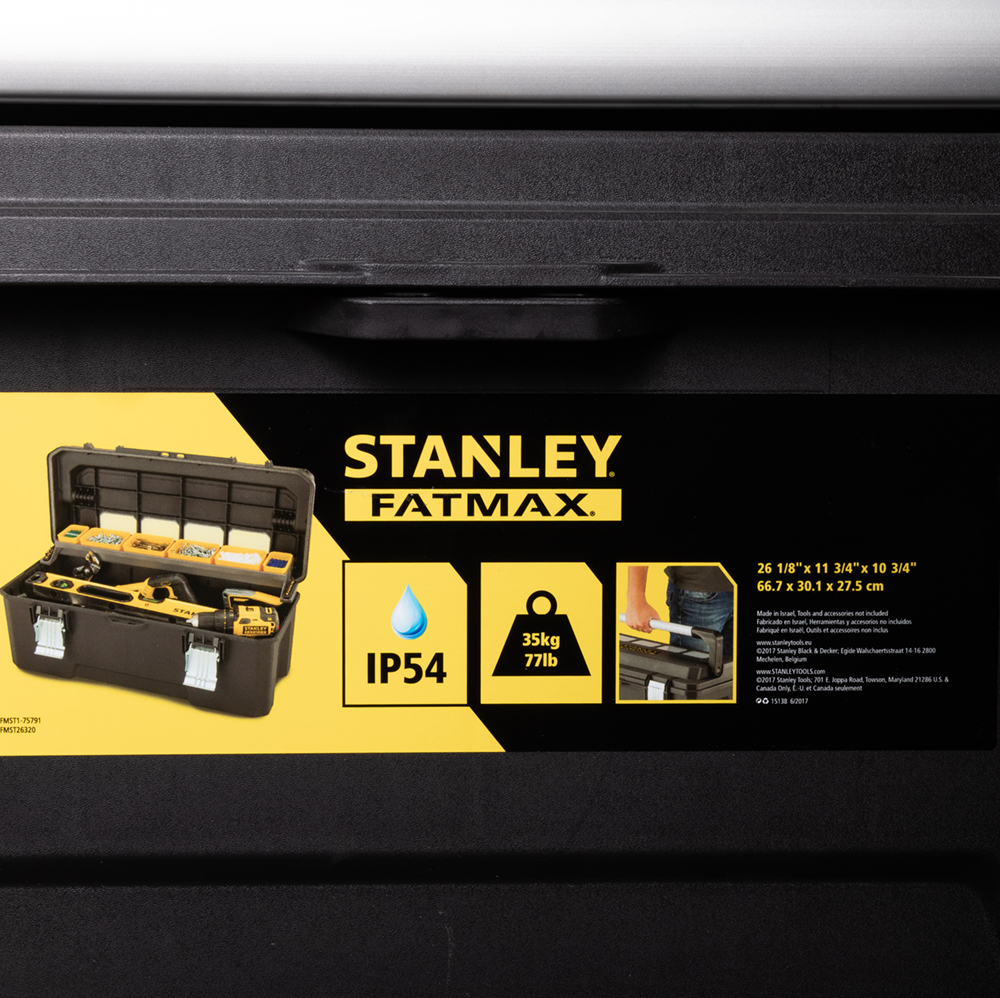 фото Ящик для инструментов stanley fatmax (fmst1-75791) 660х300х275 мм