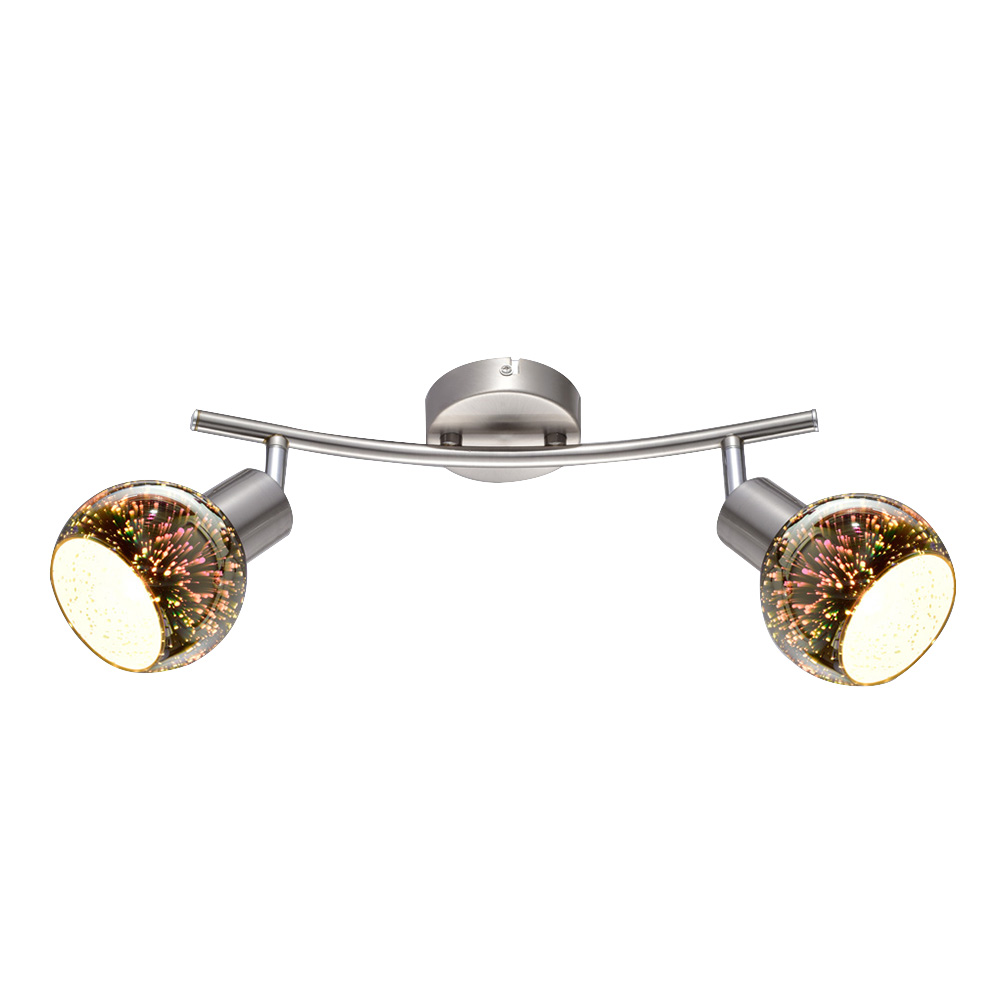 

Спот ARTE LAMP A6125AP-2SS E14 40 Вт 220 В IP20 матовое серебро