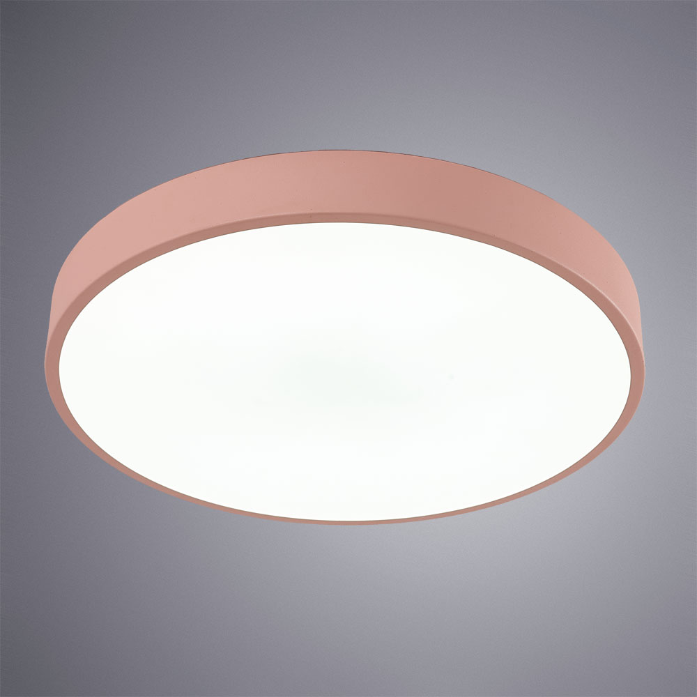 

Светильник светодиодный настенно-потолочный ARTE LAMP ARENA (A2661PL-1PK) 60 Вт 220 В 2700-4500К теплый/естественный белый свет IP20