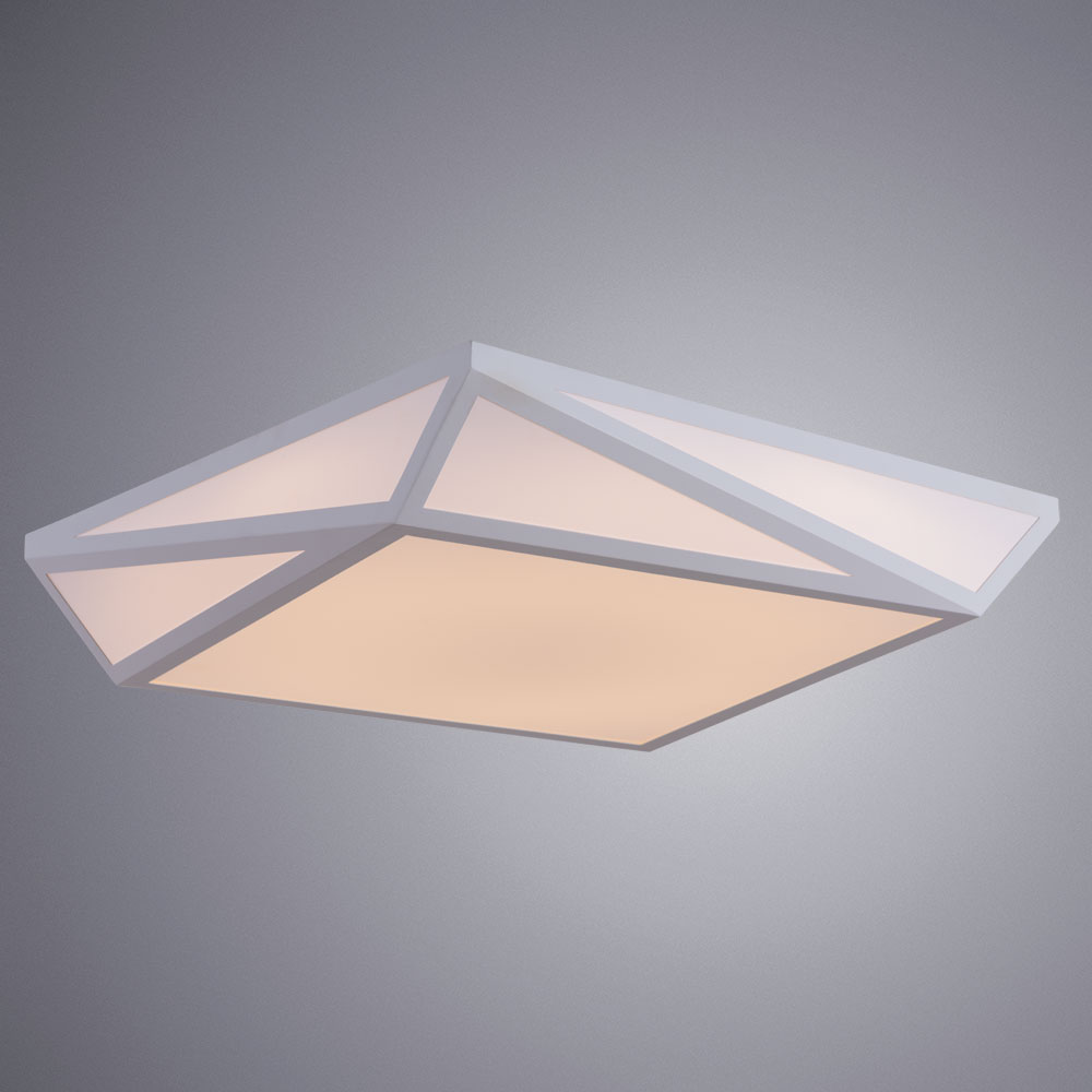 

Светильник светодиодный настенно-потолочный ARTE LAMP MULTI-PIAZZA (A1929PL-1WH) LED 60 Вт 220 В 3000-6000 К теплый/холодный свет IP20, Белый