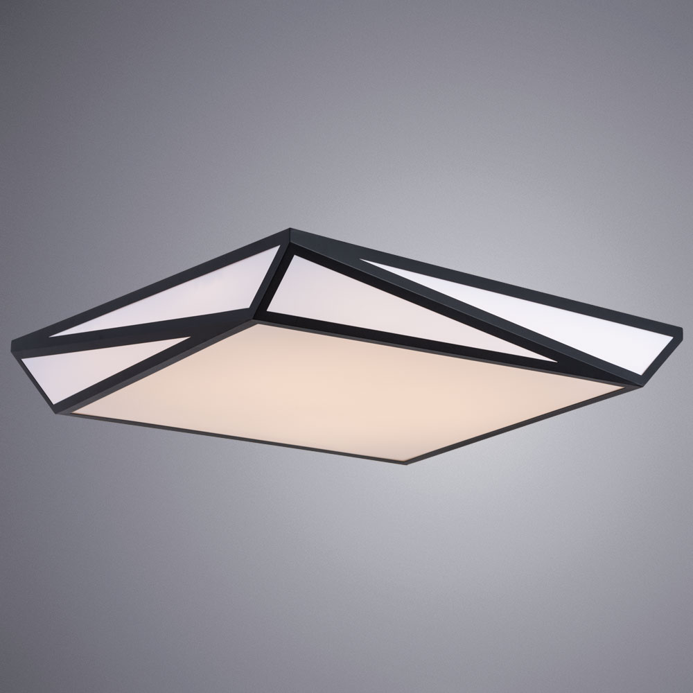 

Светильник светодиодный настенно-потолочный ARTE LAMP MULTI-PIAZZA (A1930PL-1BK) LED 80 Вт 220 В 3000-6000 К теплый/холодный свет IP20, Белый