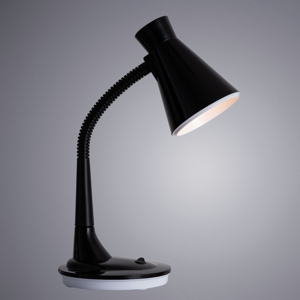 

Лампа настольная ARTE LAMP DESK (A2007LT-1BK) E27 15 Вт 220 В IP20, Черный