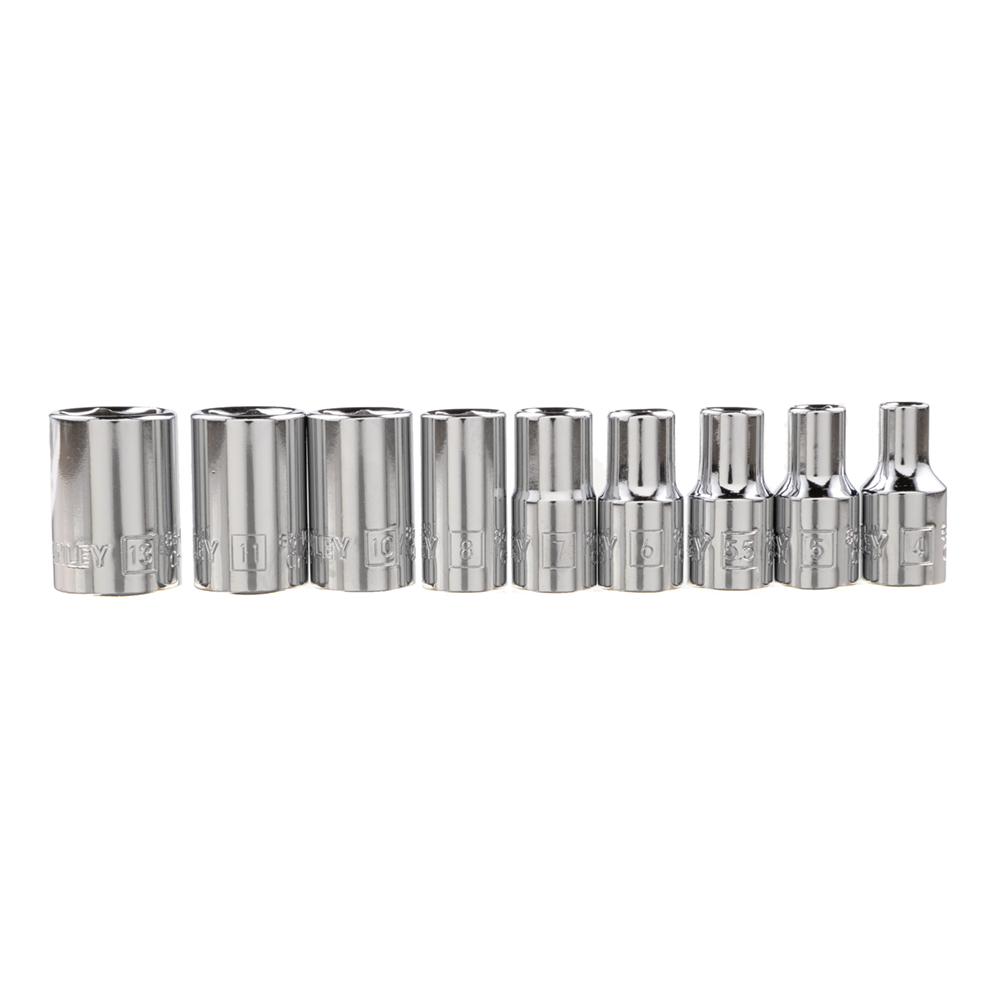

Набор торцевых головок храповый механизм Stanley Microtough 1/4" (0-94-610) (11 шт.)
