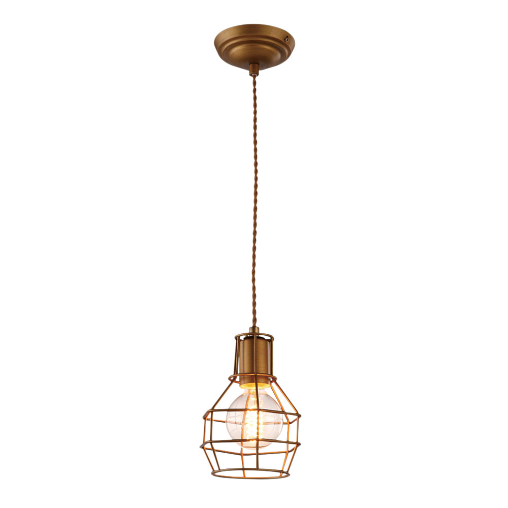 

Люстра подвесная ARTE LAMP INTERNO (A9182SP-1BZ) E27 60 Вт 220 В IP20, Бронза