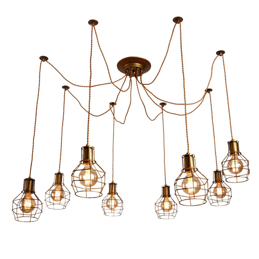 

Люстра подвесная ARTE LAMP INTERNO (A9182SP-8BZ) E27 60 Вт 220 В IP20, Бронза