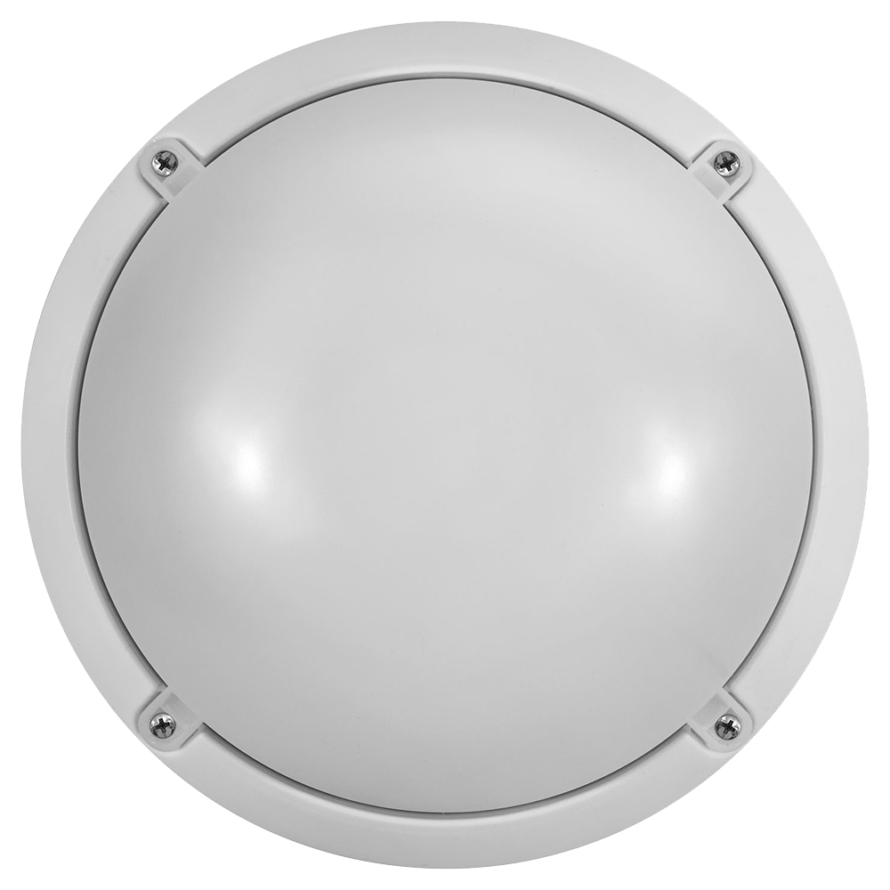 Светильник светодиодный накладной Онлайт ДБП-12 4000К 12 Вт IP65 белый опал (71686) светильник светодиодный накладной düwi дбп 8 4000к 8 вт ip65 белый с датчиком движения опал 25120 0