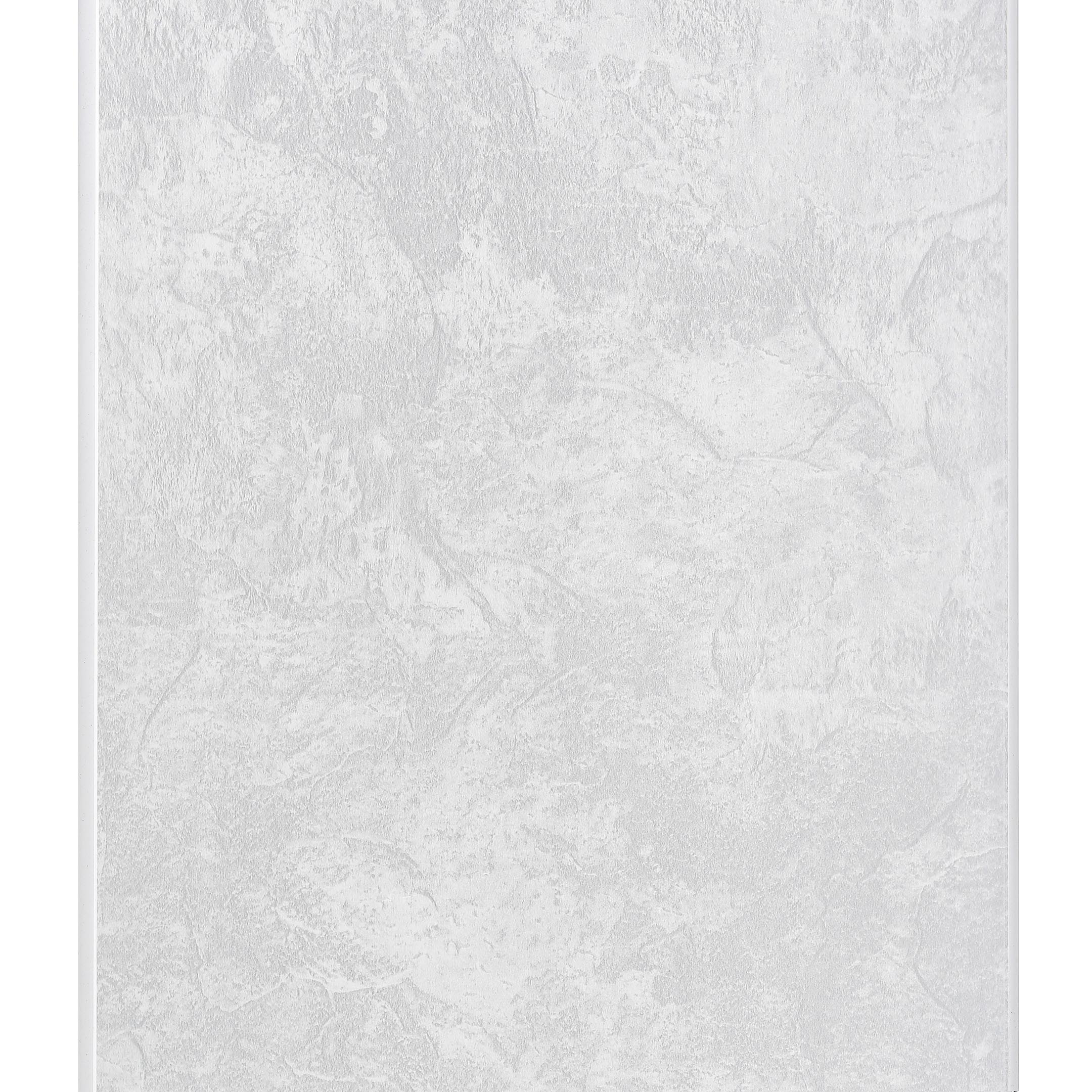 фото Панель пвх 375х2700х8 мм venta камея белое серебро рельефная