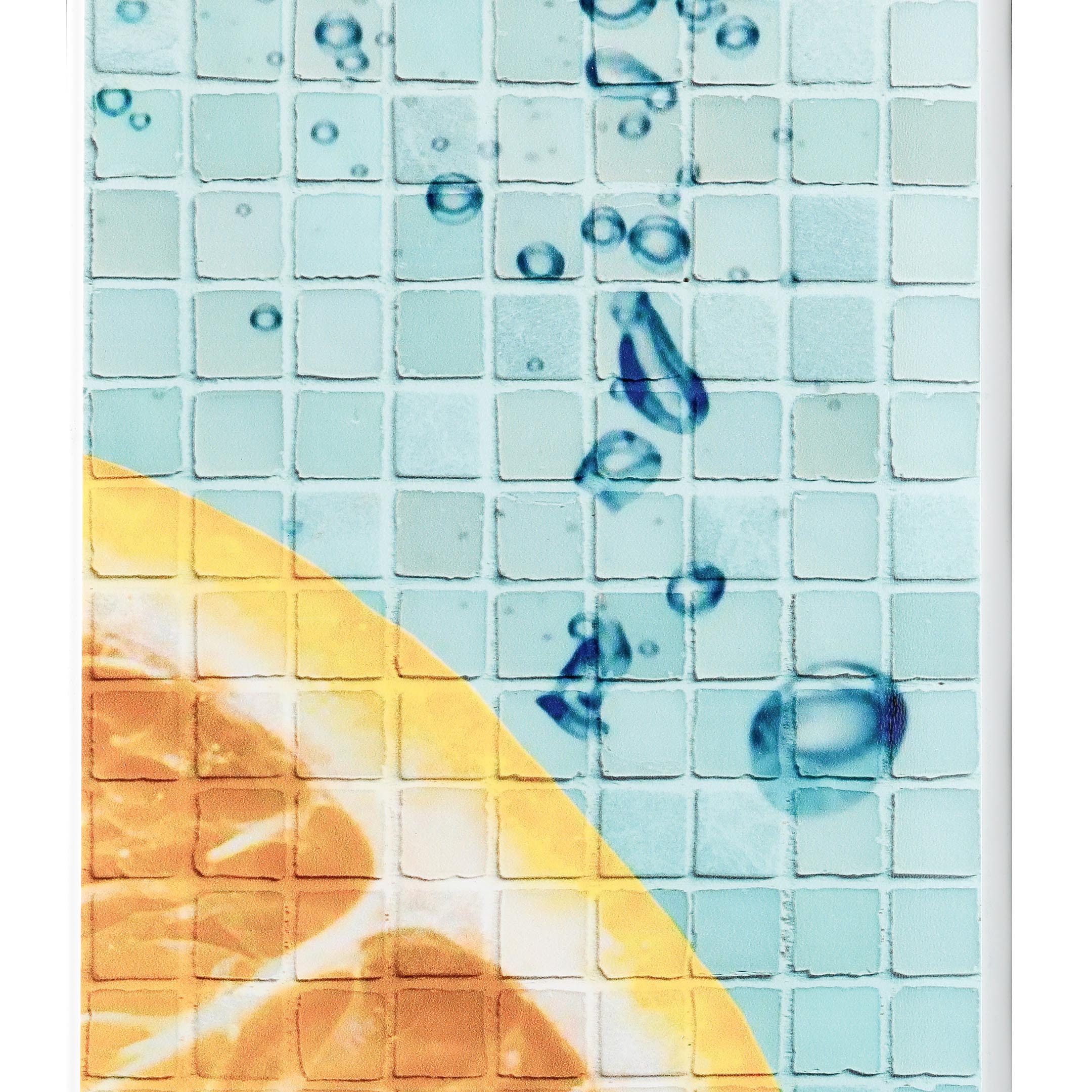 фото Панель пвх 250х2700х8 мм venta мозаика синяя лимон глянцевая (3 шт.)