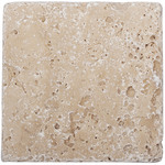 Мозаика Stone4home Provance травертин из натурального камня 300х300х10 мм матовая (9 шт. на листе) 620267