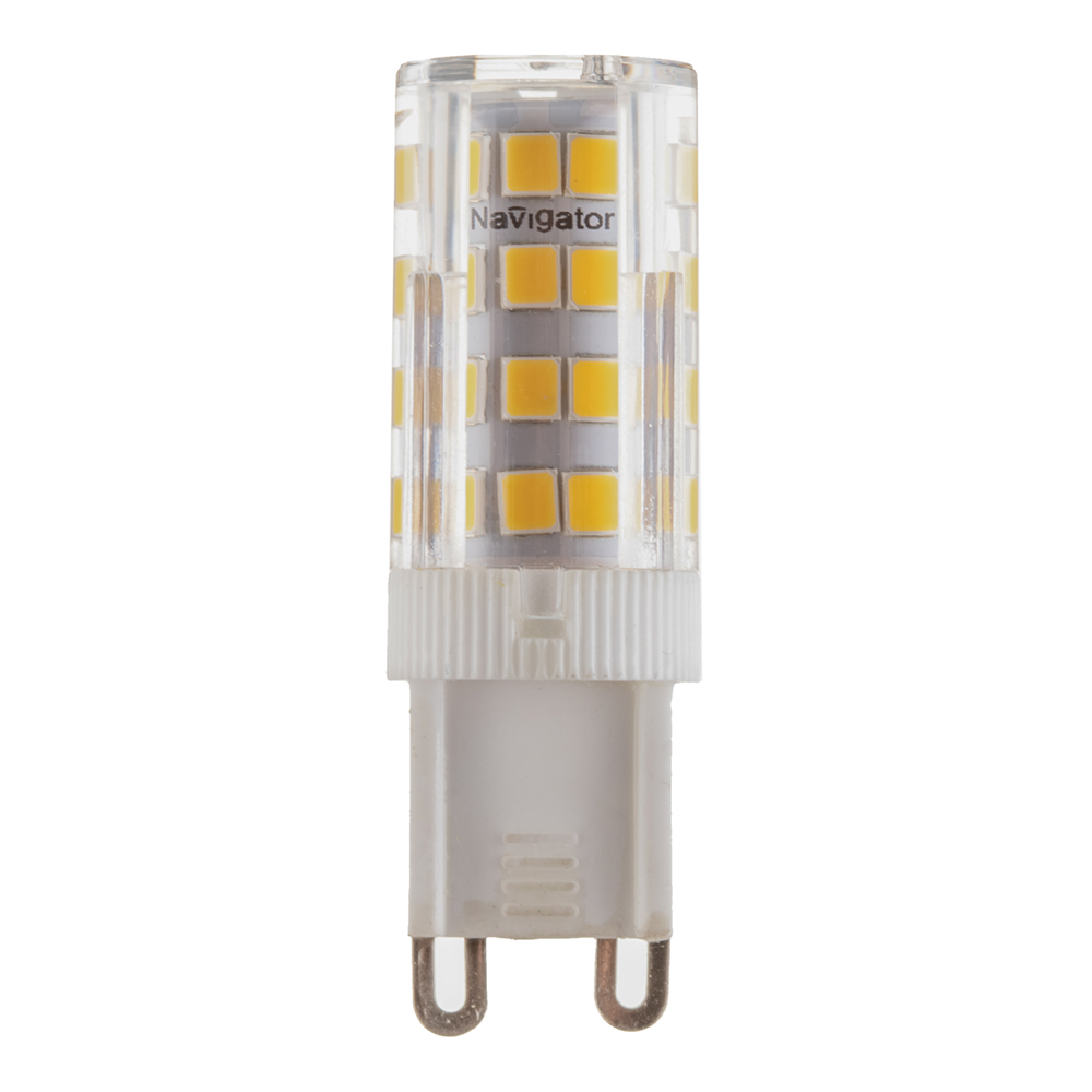 Лампа светодиодная Navigator G9 5 Вт 3000К теплый свет 220 В капсула (712665/71266)