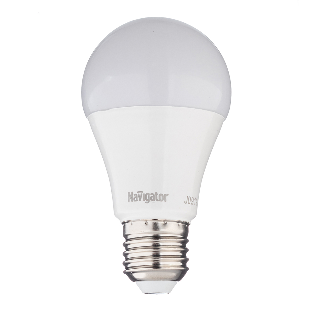 Лампа светодиодная Navigator 10 Вт E27 фитолампа груша A60 176-264 В матовая для растений