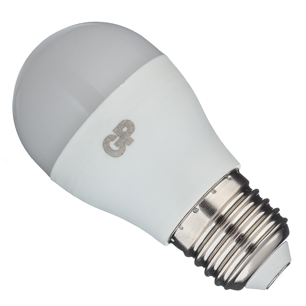 Лампа светодиодная GP 7 Вт E27 шар G45 4000К естественный белый свет 220 В матовая