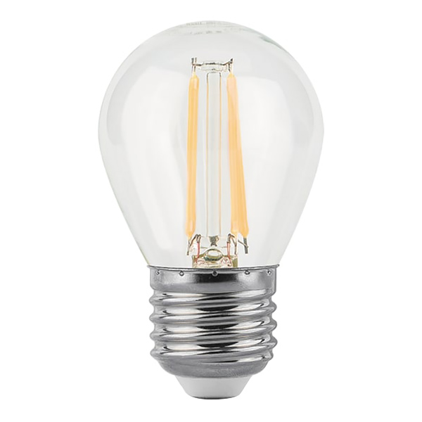 Лампа светодиодная Gauss Filament 7 Вт E27 филаментная шар 2700 К теплый свет 150-265 В прозрачная (10 шт.) от Петрович
