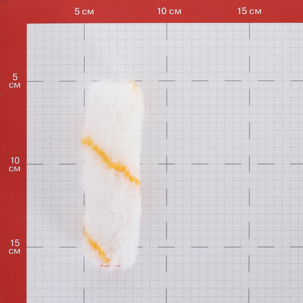 фото Валик beorol yellow line полиамид 100 мм ворс 11 мм для красок грунтов антисептиков и лаков на водной и алкидной основе (2 шт.)