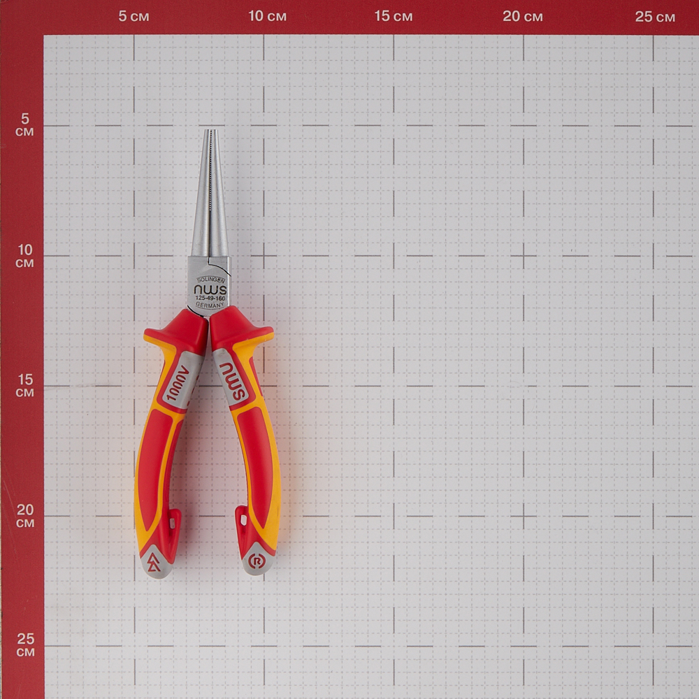 фото Круглогубцы диэлектрические 160 мм 1000 в nws (125-49-vde-160)