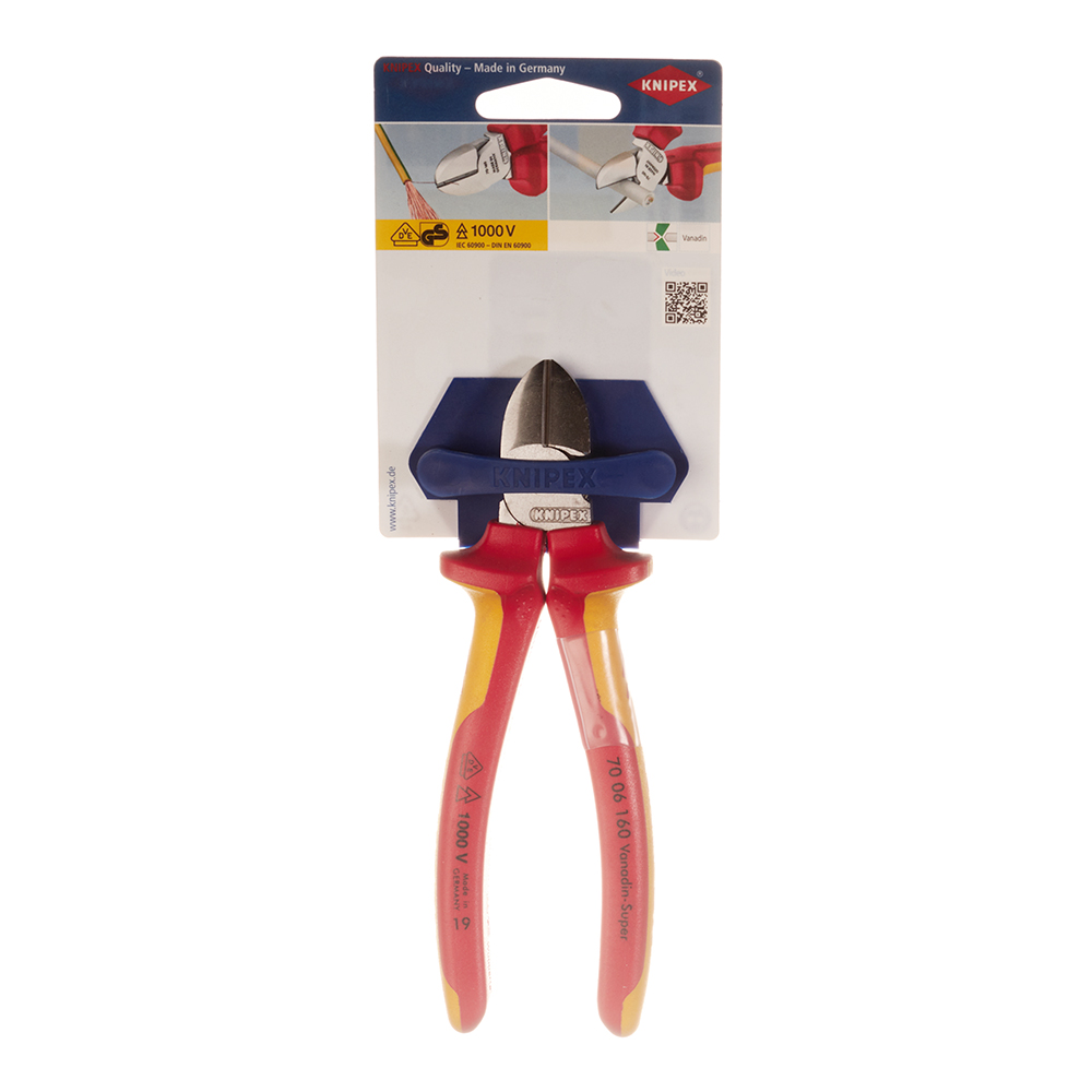 Бокорезы диэлектрические Knipex (KN-7006160SB) 160 мм Вид№4