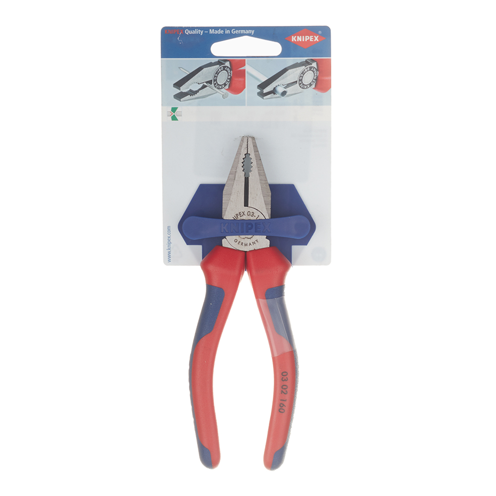 фото Плоскогубцы knipex (kn-0302160sb) 160 мм