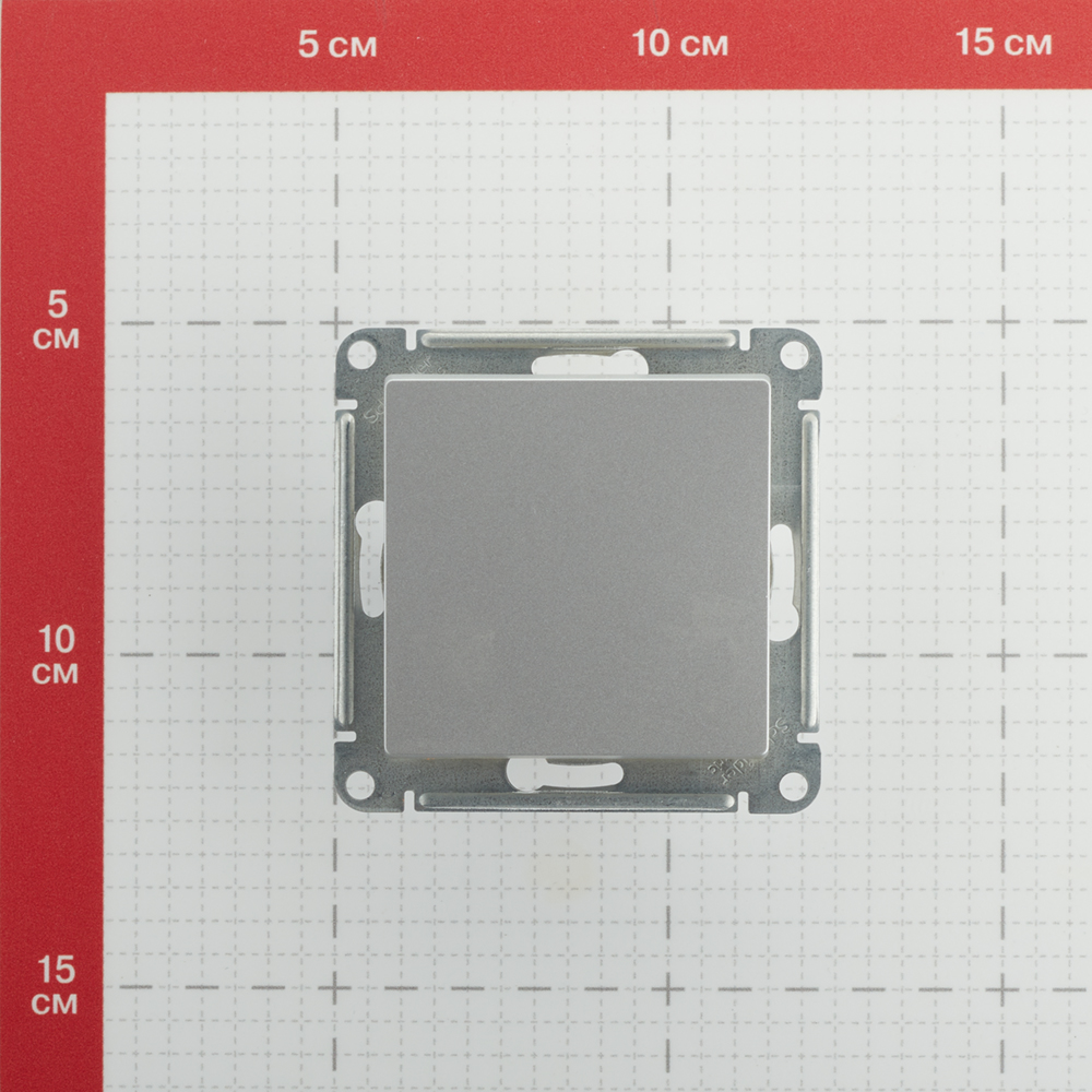 фото Переключатель schneider electric atlas design atn000361 одноклавишный на 2 направления скрытая установка алюминий