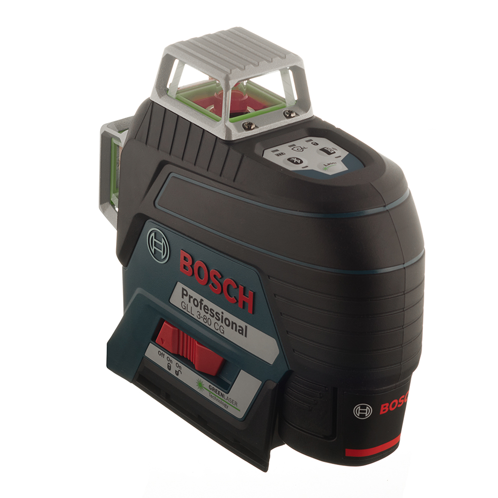 фото Нивелир лазерный bosch gll 3-80cg professional (0601063t00) с держателем bm1