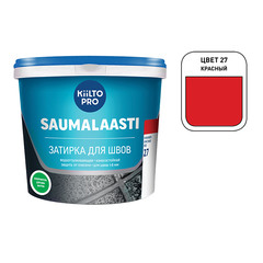 Затирка цементная Kesto/Kiilto Saumalaasti 027 красная 1 кг