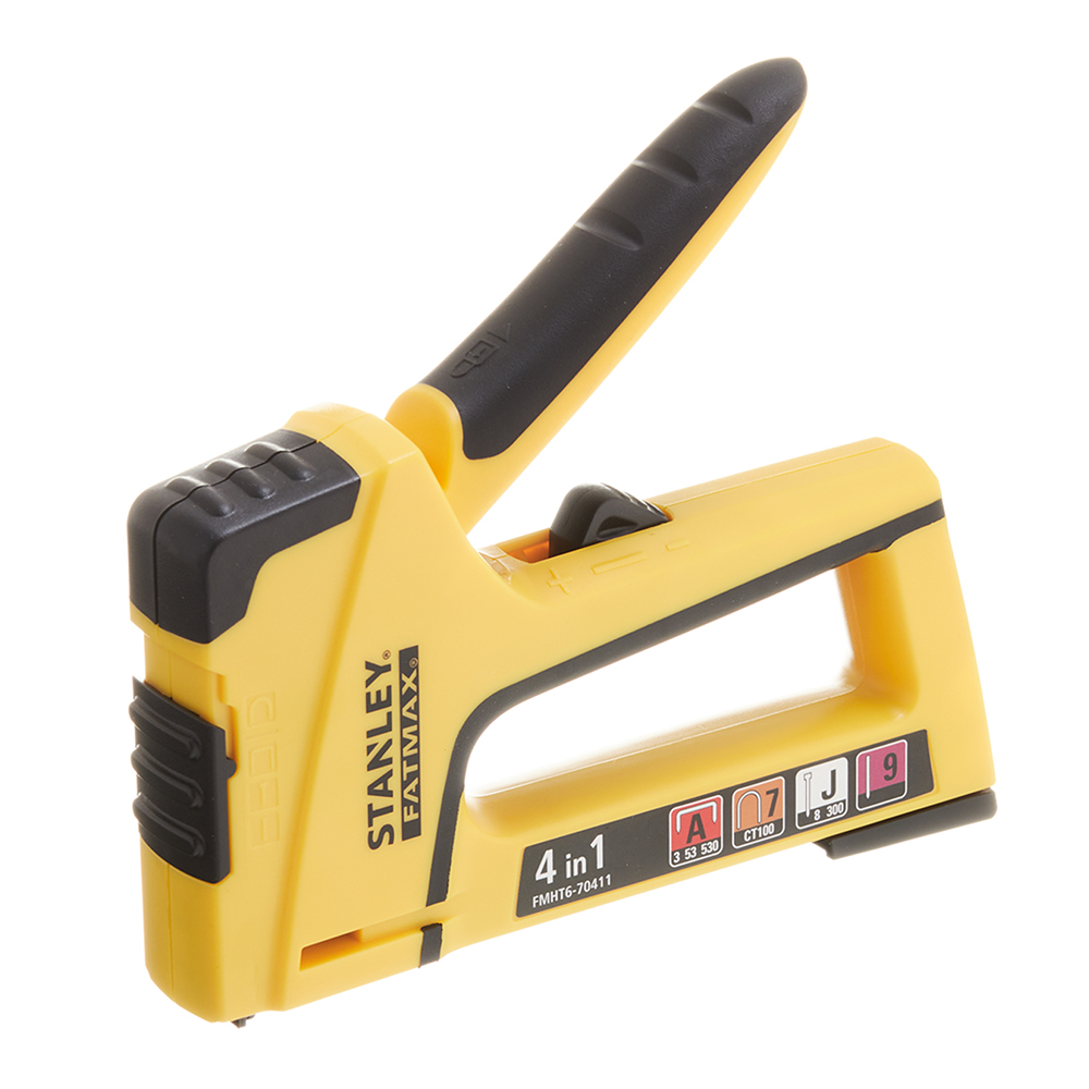 фото Степлер строительный stanley fatmax (fmht6-70411) 4 в 1 пластиковый