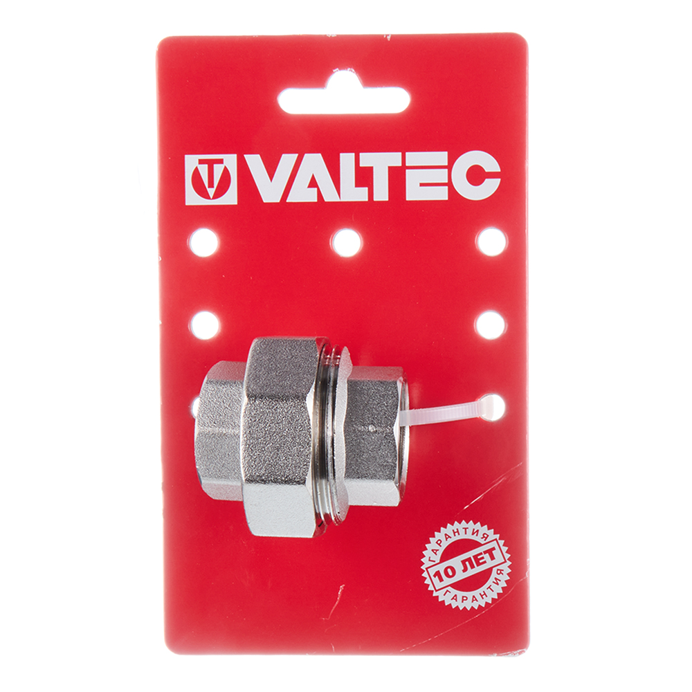 Американка прямая Valtec (VTr.340.N.0005) 3/4 ВР(г) х 3/4 ВР(г) латунная Вид№3