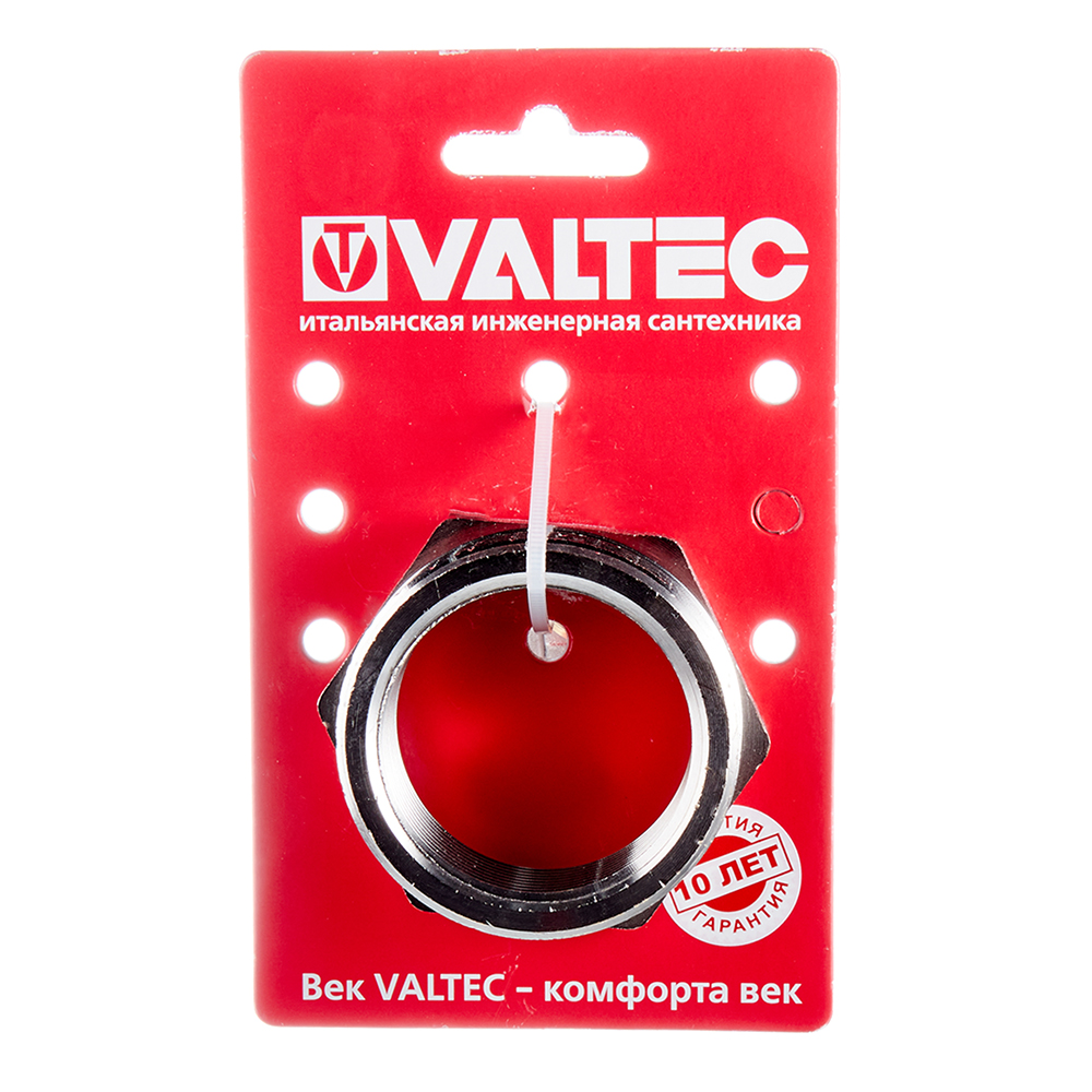 фото Футорка valtec (vtr.581.n.0908) 2 нр(ш) х 1 1/2 вр(г) латунная