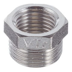 Футорка VALTEC (VTr.581.N.0302) 3/8 НР(ш) x1/4 ВР(г) латунная