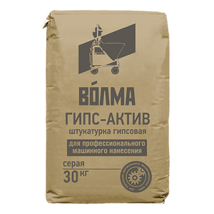 Фото «Штукатурка гипсовая Волма Гипс Актив МН 30 кг» в г. Санкт-Петербурге