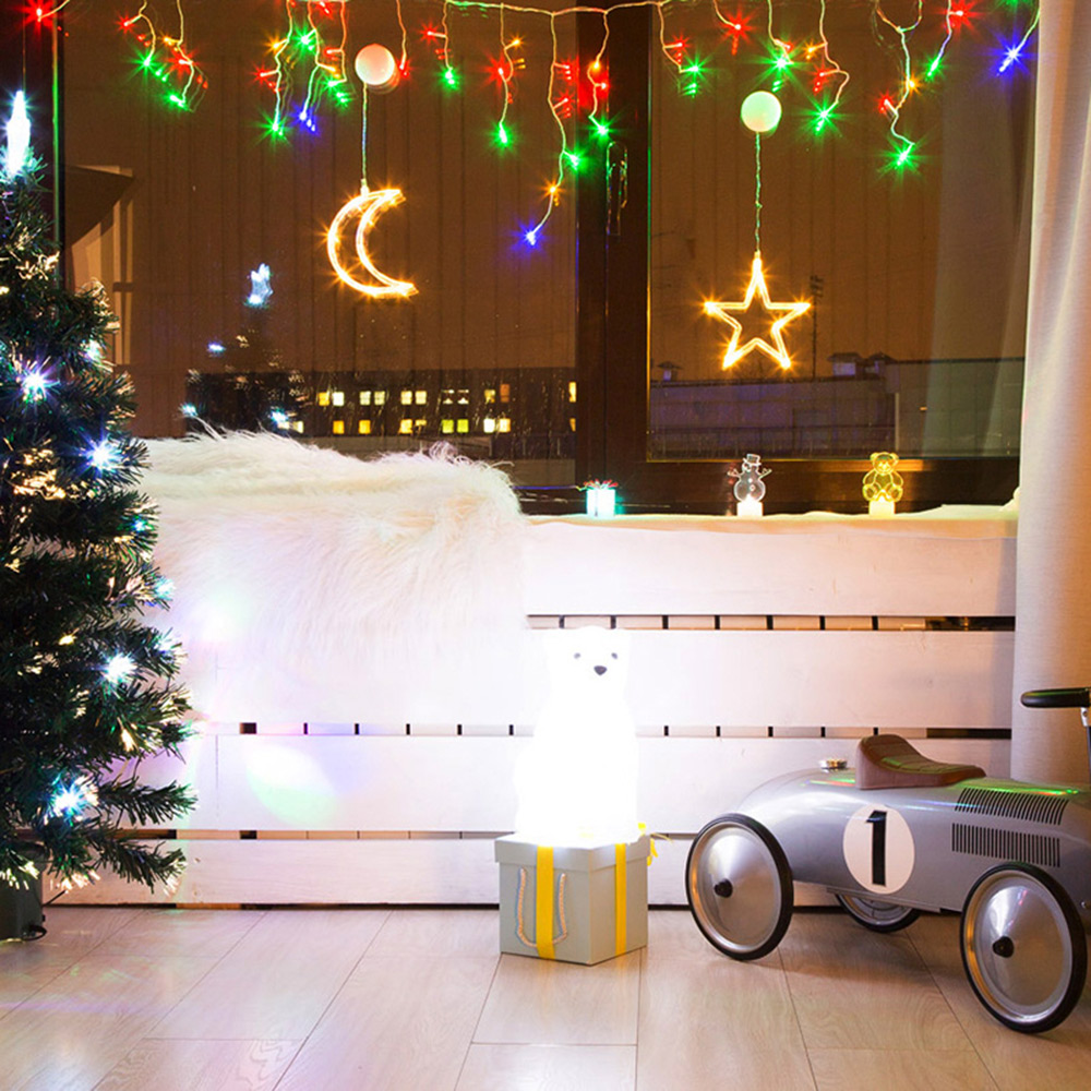 

Украшение светодиодное фигура Neon-Night Звезда 31 LED свечение RGB 22 см на елку (501-001)