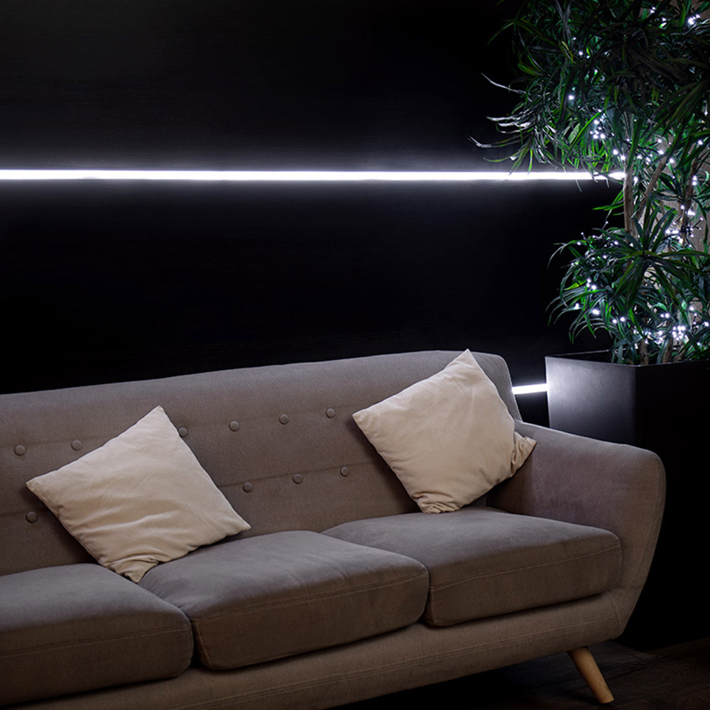 

Неон гибкий светодиодный Neon-Night 120 LED свечение белое 5 м с комплектом для подключения (131-005)