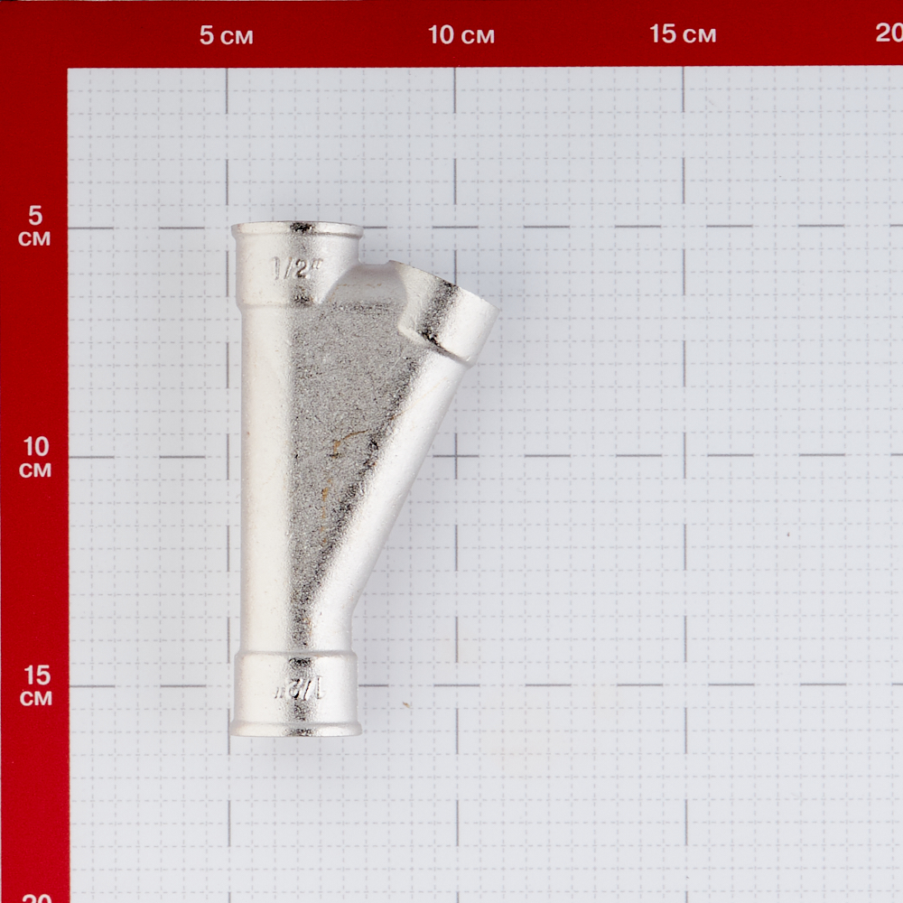 фото Тройник косой valtec для гильзы под погружной датчик 1/2 вр(г) х 1/2 вр(г) х 1/2 вр(г)