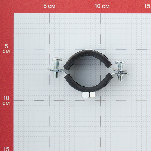 Хомут сантехнический 1\" 32-35 мм оцинкованная сталь (50 шт.) — купить в ...