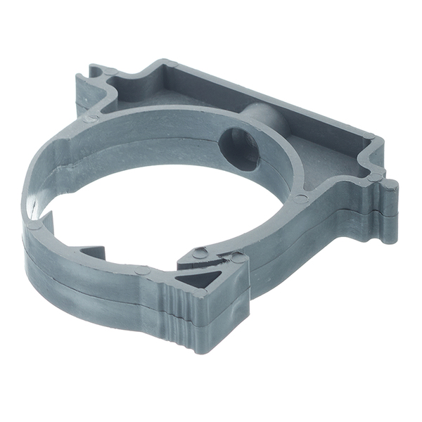 Кронштейн сантехнический 50 мм пластик для крепления фановых труб ...