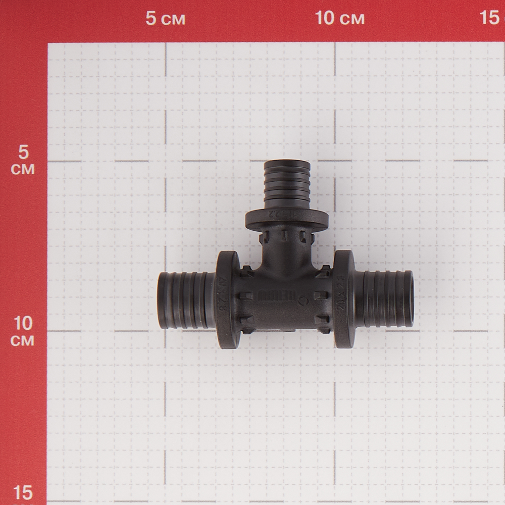 фото Тройник px rehau (11600611001) 20 х 16 х 20 мм