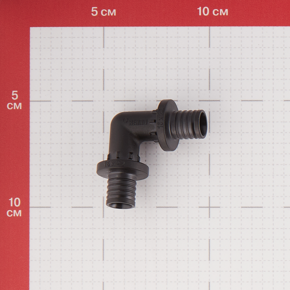 фото Угол px rehau (11600211001) 16 х 16 мм