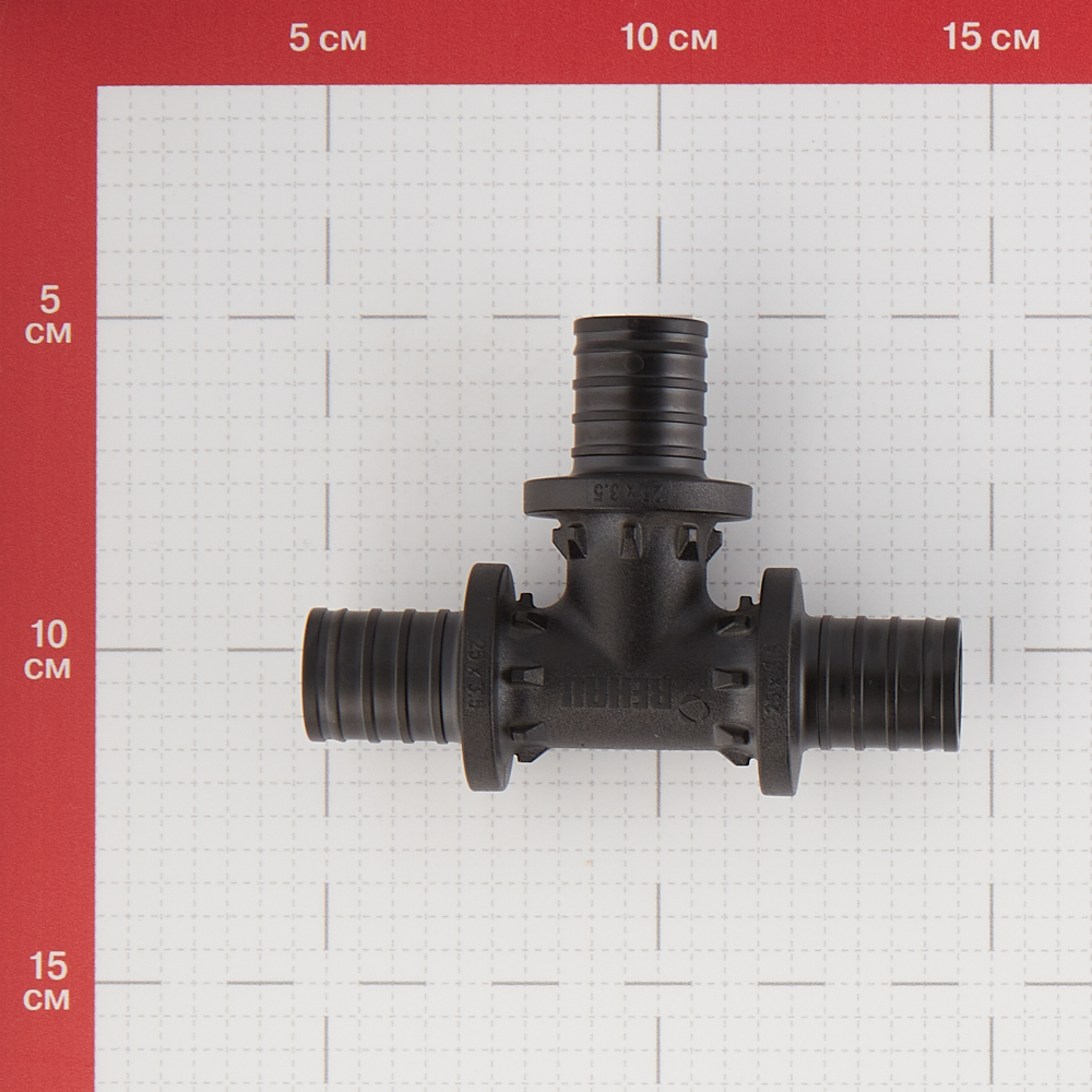 фото Тройник px rehau (11600331001) 25 х 25 х 25 мм равнопроходной