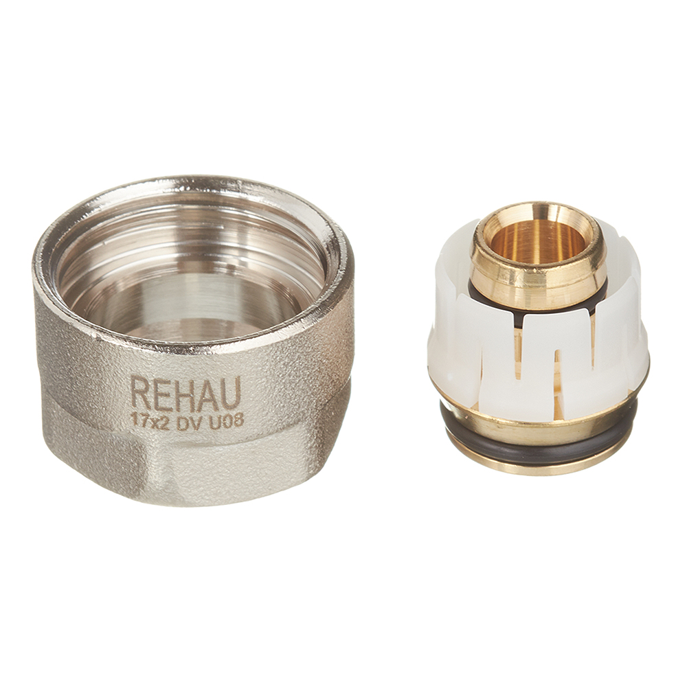 

Соединитель прямой Rehau RAUTHERM S (12506071002) 17х2 мм ЕК 3/4