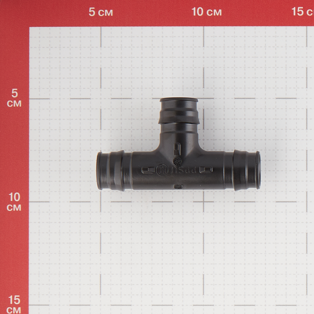 фото Тройник ppsu uponor (1008685) 20 х 20 х 20 мм