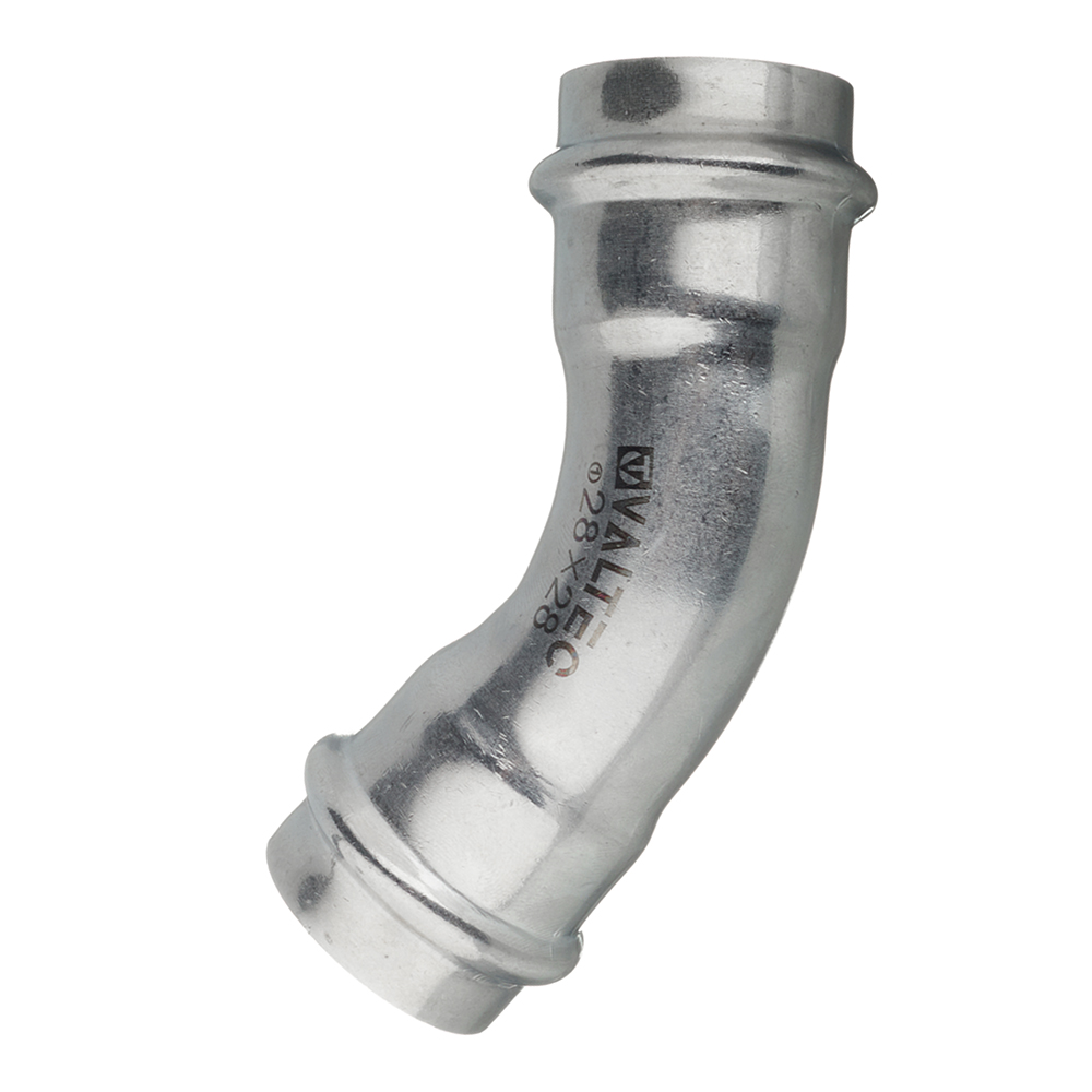 

Угол VALTEC (VTi.959.I.002828) 45° 28 мм ВВ нержавеющая сталь