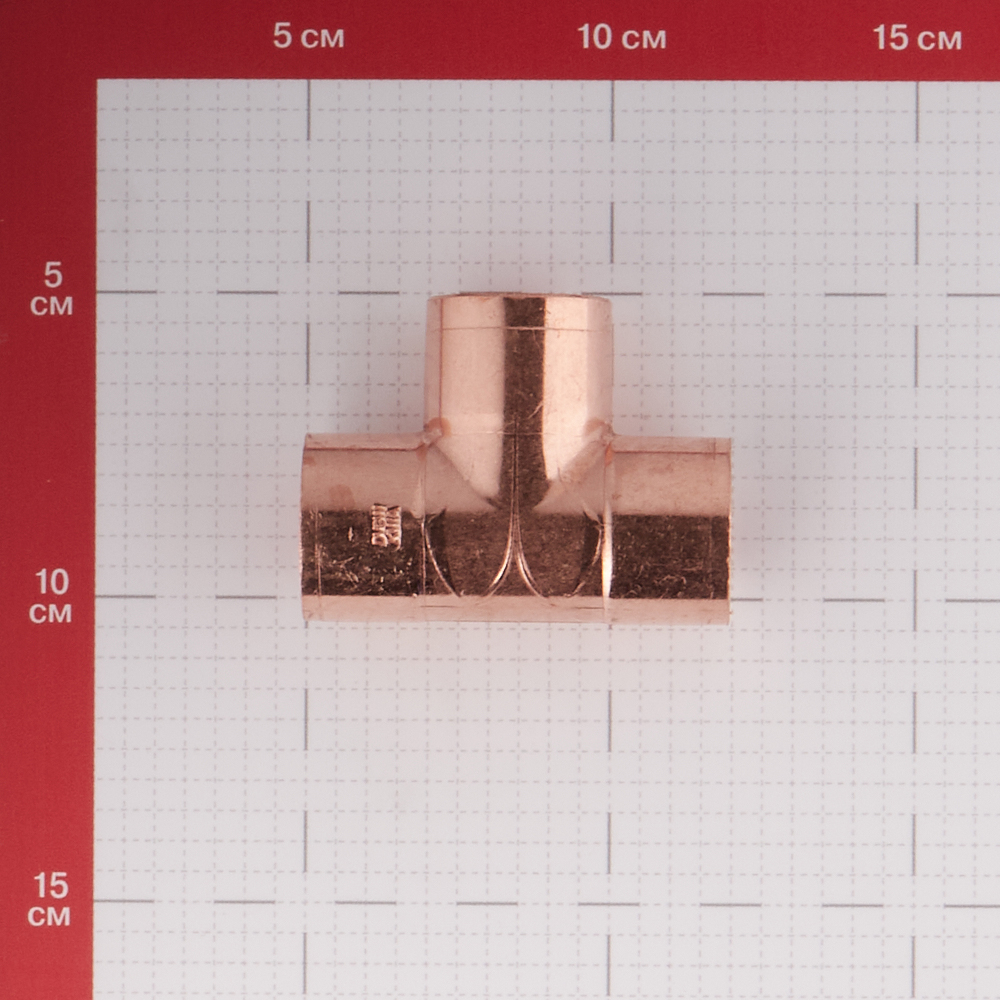 фото Тройник viega под пайку 28 х 28 х 28 мм медный