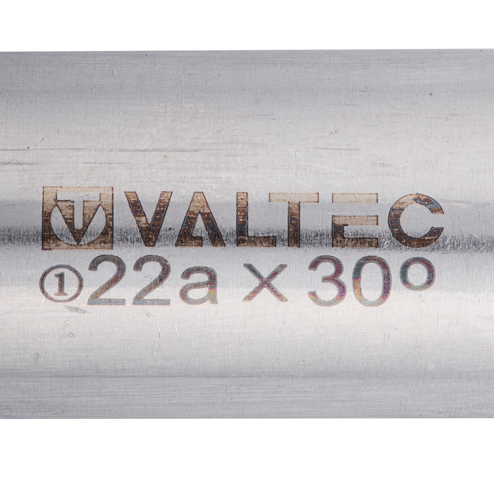 фото Отвод valtec (vti.955.i.302222) 22х22 мм 30° безраструбный нержавеющая сталь