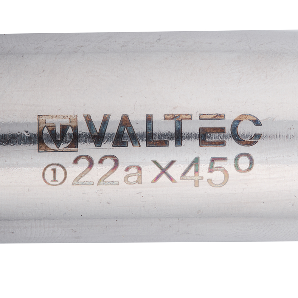 фото Отвод valtec (vti.955.i.452222) 22х22 мм 45° безраструбный нержавеющая сталь