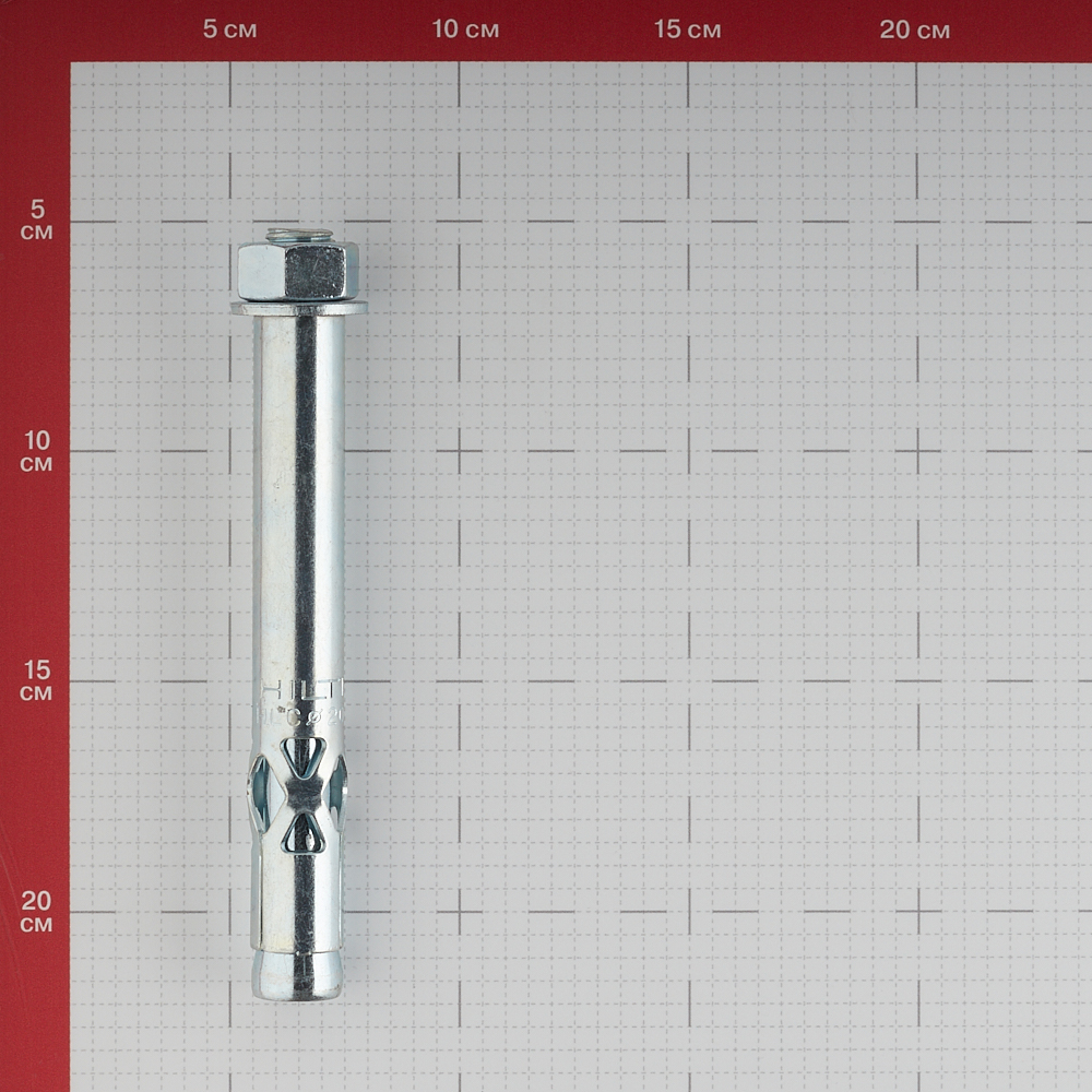 Анкерный болт Hilti HLC для бетона 20х150 мм с гайкой (5 шт.) от Петрович