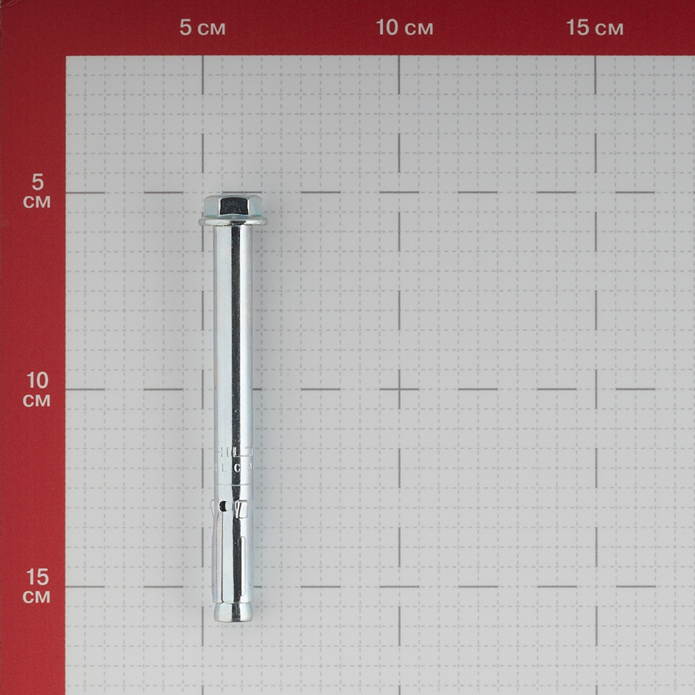 фото Анкерный болт hilti hlc для бетона 10х100 мм с гайкой (15 шт.)