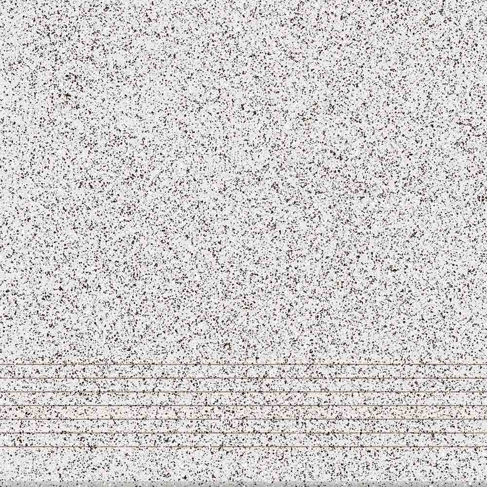 фото Керамогранит ступень cersanit mito milton светло-серый 298x298х8,5 мм (12 шт.= 1,06 кв.м)