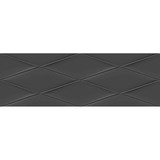 Плитка облицовочная Cersanit Vegas рельеф черная 750x250x10 мм (6 шт.=1,12 кв.м)