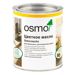Масло для дерева Osmo Dekorwachs Transparente Tone 3136 береза матовое 0,75 л