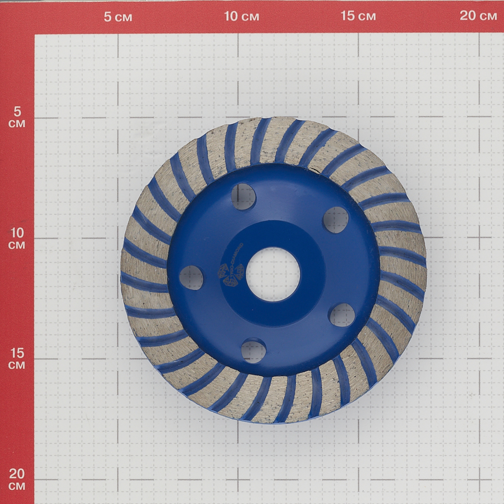 фото Чашка алмазная по бетону trio-diamond turbo 125х22,2 мм