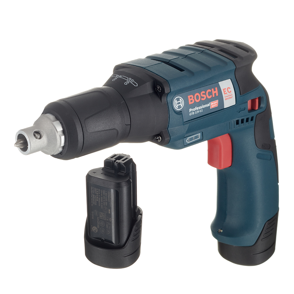 Дрель-шуруповерт аккумуляторная Bosch GTB 12V-11 Professional (06019E4004) 12В 2х3Ач Li-Ion